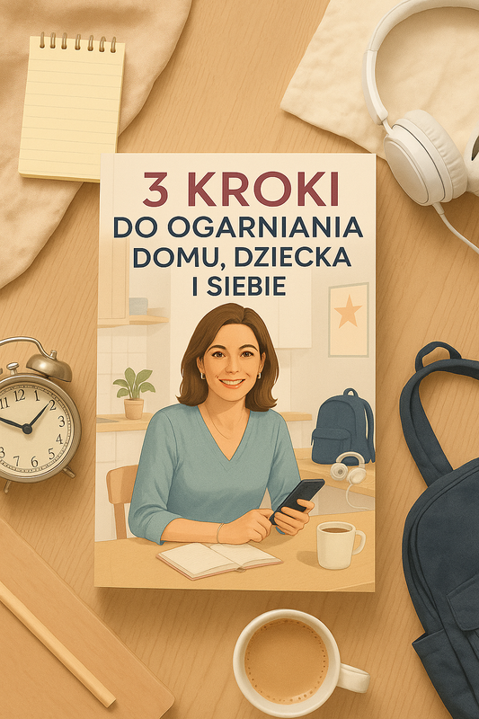 3 kroki do ogarniania domu, dziecka i siebie